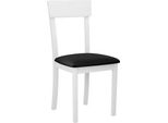 Sedia Da Pranzo Neya 1 - Bianco / Nero