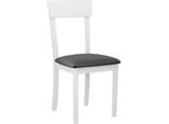 Sedia Da Pranzo Neya 1 - Bianco / Grigio Scuro