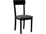 Sedia Da Pranzo Neya 1 - Nero / Grigio Scuro