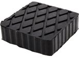Ks Tools Tampone In Gomma 08 Per Piattaforme Di Sollevamento, 116,5 X 116,5 X 36,5 Mm