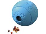 Palla Snack In Gomma Solida Nobby Blu 11 Cm