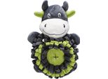 Beeztees Hide And Seek Mucca - Giocattolo Per Cani - Peluche - 32X21,5X9 Cm