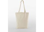 Westford Mill W691 | Earthaware® Organic Twill Bag Shopping Bag - Colore: Naturale - Dimensioni: 29 X 42 X 8 Cm