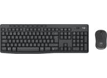 Logitech MK370 Combo For Business Tastiera Mouse Incluso Ufficio Rf Senza Fili Bluetooth Qwerty Portoghese Grafite