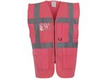 Yoko - Gilet "Executive"" Per Uomo/Donna Unisex PC5507 (3XL) (Rosa)"
