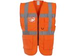 Yoko - Gilet "Executive"" Per Uomo/Donna Unisex PC5507 (3XL) (Arancione)"