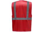 Yoko - Gilet "Executive"" Per Uomo/Donna Unisex PC5507 (S) (Rosso)"