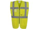Yoko - Gilet "Executive"" Per Uomo/Donna Unisex PC5507 (S) (Giallo)"