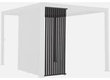 Triomphe Persiana Verticale In Alluminio A Lamelle 3M, Antracite