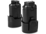 2X Cellonic Batteria L1215, Aeg L1215R, Aeg L1220, AEG3520, Aeg L1230, Aeg 3526 Compatibile Con Aeg Bs 12C, BTS12C, Bbh 12C, Bs 12C2, Ricambio Da 2Ah, 12V, Per Utensile Attrezzo Power Tool