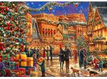 Puzzle Bluebird Con Motivo Natalizio Christmas At The Town Square - 2000 Pezzi