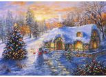 Bluebird Puzzle Puzzle Natalizio Christmas Cottage - 2000 Pezzi