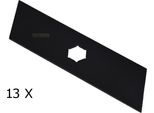 13 X 15,8 Cm Lama Scarificatrice Per Ering 14-273