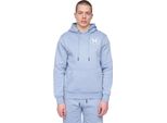 Henleys - Maglia Con Cappuccio "Metafone"" Da Uomo BG1426 (L) (Blu Acciaio)"