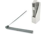 Porta Bastoncini D'incenso In Pietra Ollare Grigio 27,5 Cm | 4 Pezzi