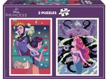 Puzzle - Educa - Disney Villains & Princesses - 2X500 Pieces