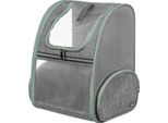 Zaino Da Trasporto Trixie Chloe, 39 X 43 X 27 Cm, Fino A 8 Kg, Grigio Chiaro