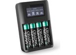 Cellonic, Batteria Per Ricetrasmettitore Compatibile Con Midland Tlkr G9, XT70, Compatibile Con Motorola T92 H2O (1.2V, 2600Mah) + Caricabatterie