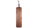 Dutchdeluxes Xl Slim Fit Tagliere Per Pane In Noce Massiccio Tagliere Tagliere Per Servire 19X70 Cm Marrone