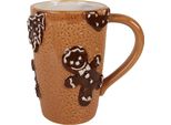 Tazza Clayre & Eef 575 Ml Uomo Di Pan Di Zenzero In Ceramica Marrone