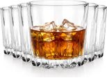 Vilde | Set Di Bicchieri Da Whisky - In Vetro - 280 Ml - 6 Pezzi - Ø 8,5 Cm - Bicchieri Da Bere