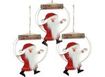 Anello Decorativo Di Babbo Natale Ciondolo Avvento Decorazione Invernale Idea Regalo