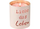 Portacandela In Metallo Beige Oro Ø9Cm H10Cm 4 Pezzi Amo La Vita, 4 Pezzi