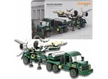 Lolex | Camion Giocattolo Da Costruzione - Colorato - 489 Pezzi - Giocattoli Militari - Modellismo