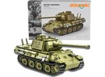 Lolex | Carro Armato Giocattolo Da Costruzione - 638 Pezzi - 9 X 25 X 11 Cm - Carro Armato Giocattolo - Modellismo