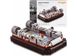 Lolex | Hovercraft Giocattolo Da Costruzione - 413 Pezzi - 11,2 X 20,8 X 7,6 Cm - Giocattoli Militari - Modellismo