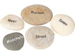Decorazioni Da Tavola In Stile Marittimo Ciottoli Naturali Set Da 12 Pezzi 5–8 Cm, 12 Pezzi
