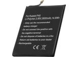 Avizar, Batteria Li-Polymer 3.85V Per Huawei P40 Sostituzione Smartphone 3800Mah 14.6Wh, Nero
