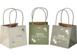 Sacchetto Regalo Di Carta Natalizia Da 12 Cm Set Di 6 Sacchetti Sostenibili Ed Eleganti