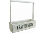 Fioriera Rustica In Legno Cassa Per Erbe Aromatiche Elemento Decorativo Shabby Chic