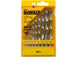 Dewalt Metallbohrer-Set 10-Tlg. HSS-G