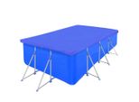 Vidaxl Copertura Per Piscina Pe Rettangolare 90 G/Mq 394X207 Cm