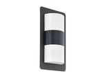 Eglo Lampada Da Parete Per Esterni A Led Cistierna Nero