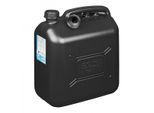 Tanica Per Carburante 20L In Plastica Nera Omologata Onu