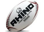 Pallone Da Rugby Rhino Vortex Elite Replica Bianco - Midi