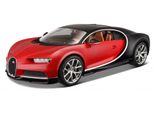 Bburago Bugatti Chiron 1:18 Rood/Zwart