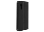 Avizar, Custodia In Ecopelle Samsung Galaxy Xcover 5 Premium Con Funzione Stand, Nero
