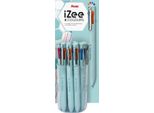 Pentel BXC470-LC Pentel Biro Multicolore Izee, Blu Chiaro