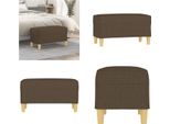 Vidaxl Panca Marrone 70X35X41 Cm In Tessuto - Panca - Panche - Panchina - Panca Da Corridoio