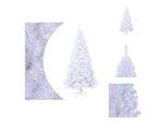 Vidaxl Albero Di Natale Artificiale Con Rami Spessi Bianchi 210 Cm Pvc - Alberi Di Natale
