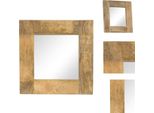 Vidaxl Specchio In Legno Massiccio Di Mango 50 X 50 Cm - Specchio
