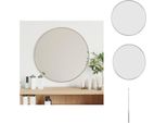 Vidaxl Specchio Da Parete Argento Ø 40 Cm Rotondo - Specchio