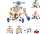 Chipolino Car Passeggino 3 In 1 Con Auto Giocattolo E Musica Blu
