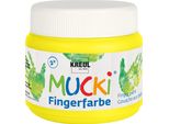 Kreul Vernice Per Dita "Mucki"", Giallo, 150 Ml"