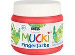 Kreul Vernice Per Dita "Mucki"", Rosso, 150 Ml"