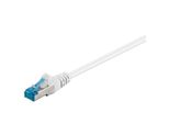 Goobay Cavo Patch Cat 6A, S/Ftp (Pimf), Bianco, 20 M